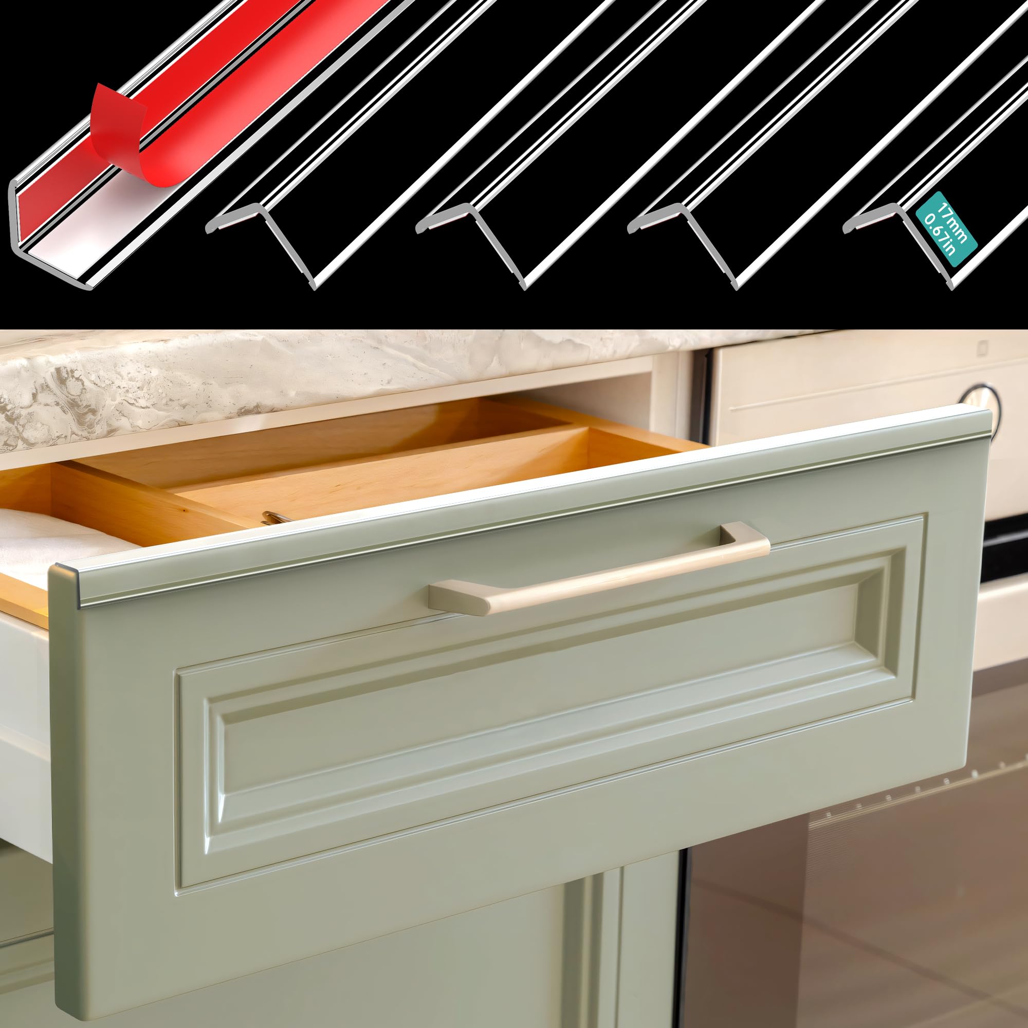 MONOID low-profile wall corner protectors preserve clean lines while safeguarding corners.