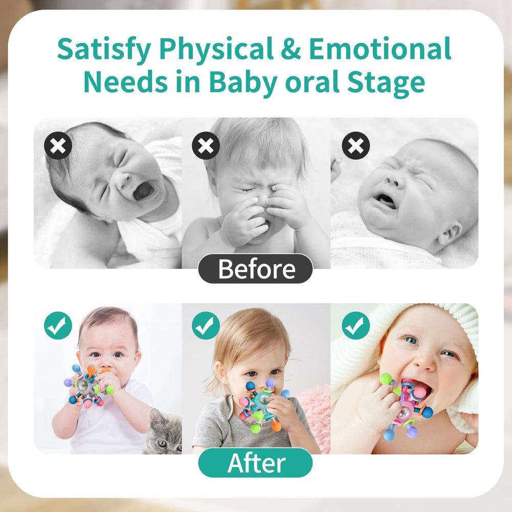 MonoTele teether is easy to sterilize for hygiene
