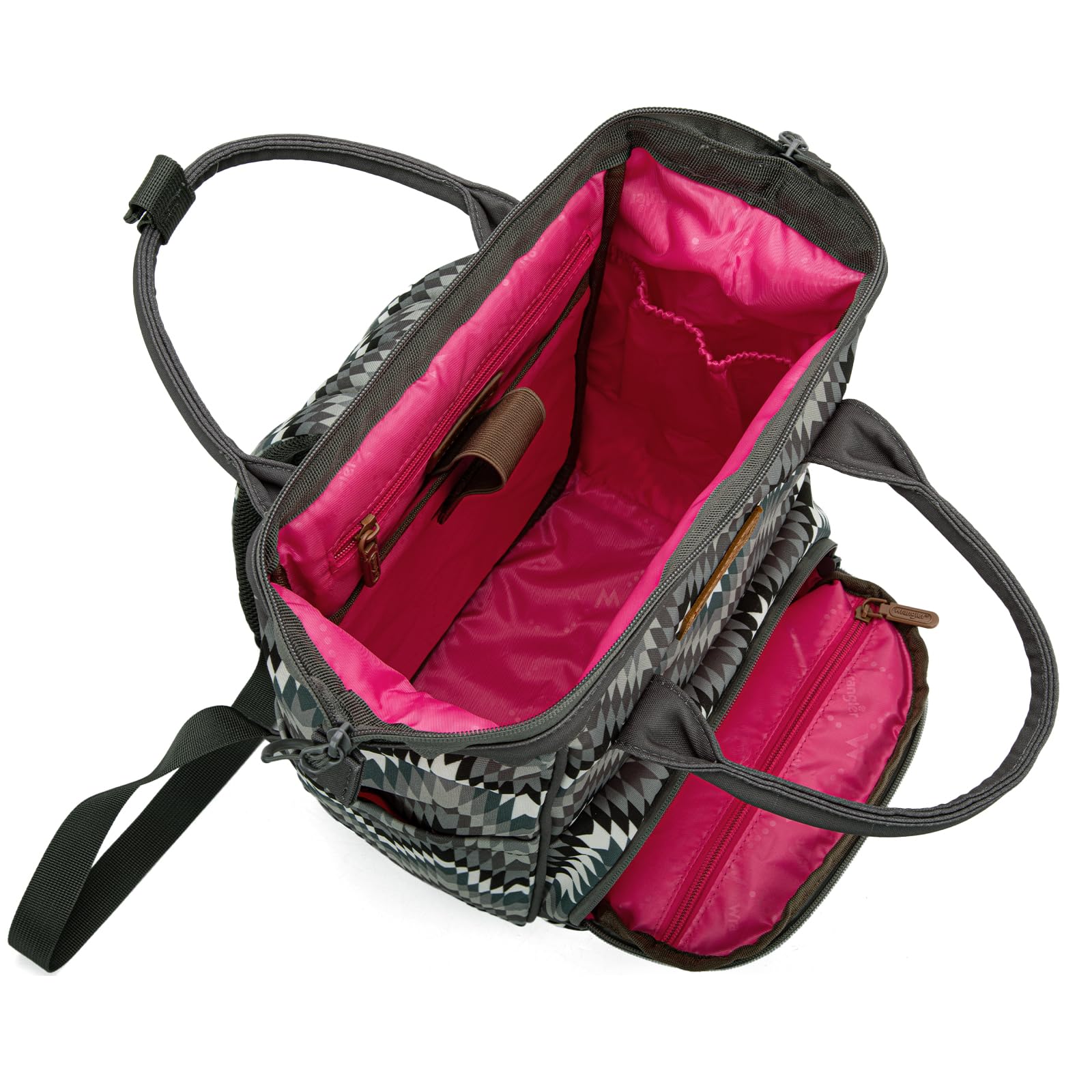 Montana West Wrangler Aztec Callie bag insulated pockets view keeps bottles within reach
