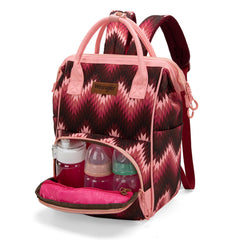Montana West Wrangler Aztec Callie diaper bag waterproof compartment protects belongings in wet weather