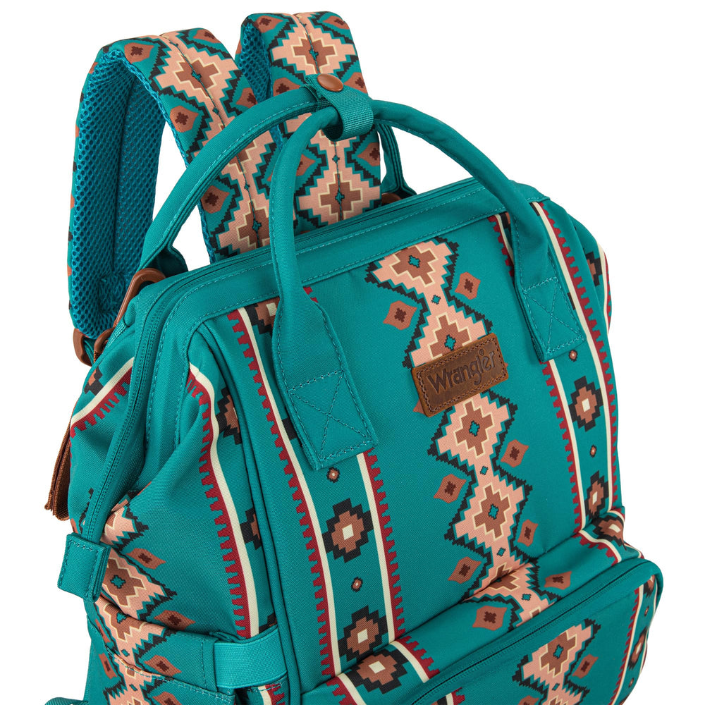 Montana West Wrangler Callie insulated bottle pockets keep feeds ready on the move.