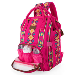 Montana West Wrangler Callie diaper backpack waterproof compartment protects valuables