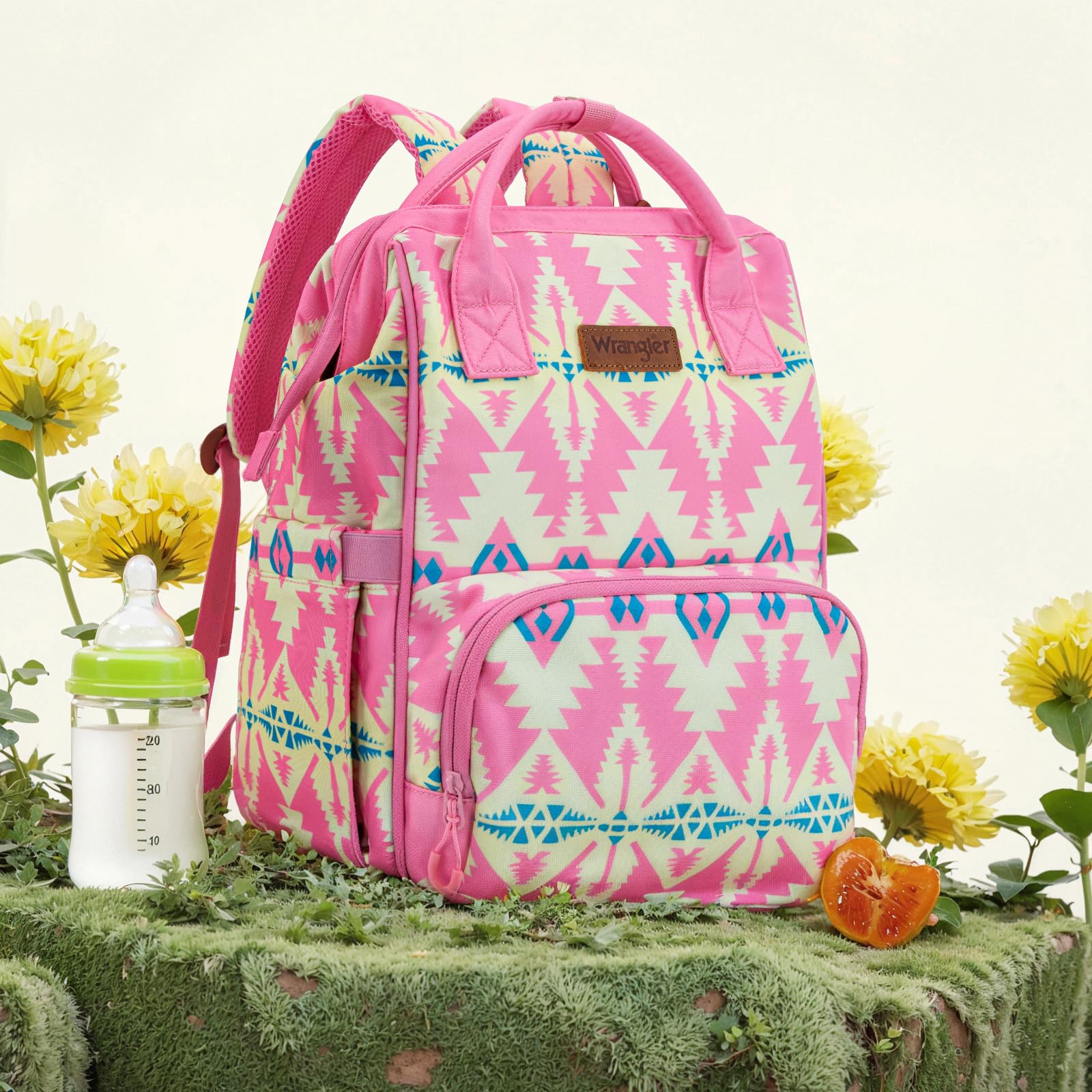 Montana West Wrangler Callie bag offers backpack, handbag, and stroller-hanging versatility.