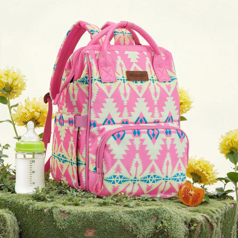 Montana West Wrangler Callie bag offers backpack, handbag, and stroller-hanging versatility.