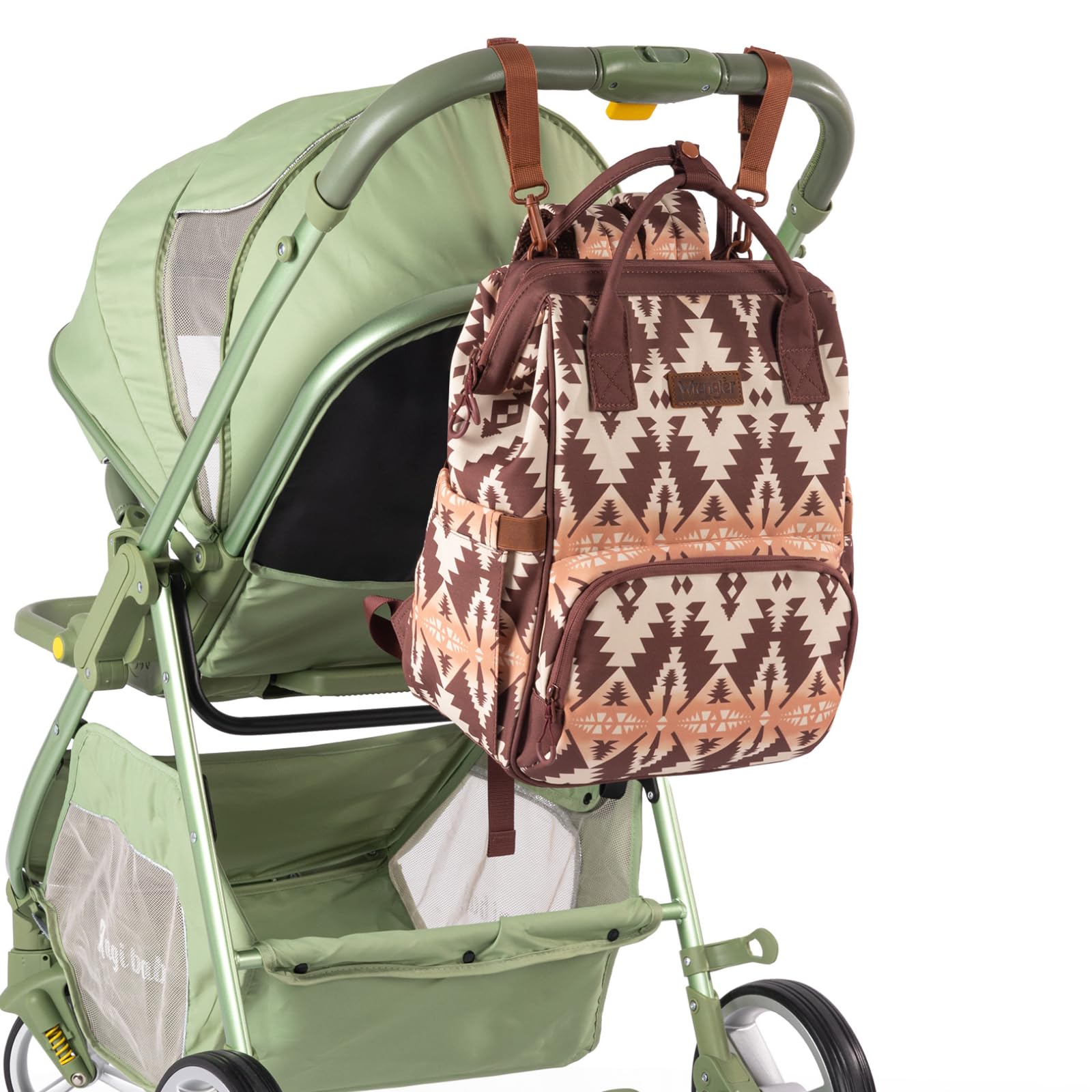 Montana West Wrangler Callie diaper bag lightweight design for daily baby travel.