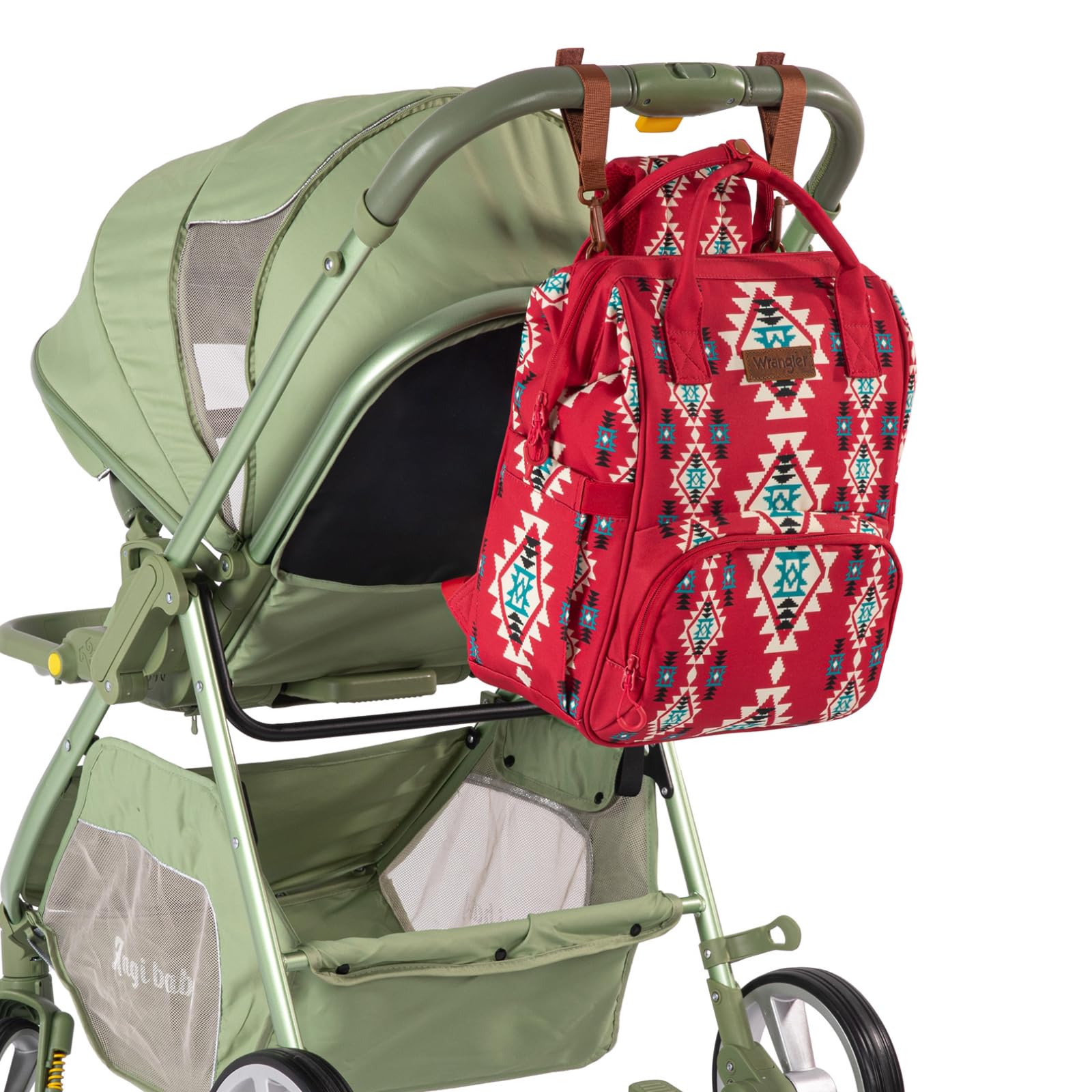 Montana West Wrangler Callie diaper bag multiple carry options for versatility