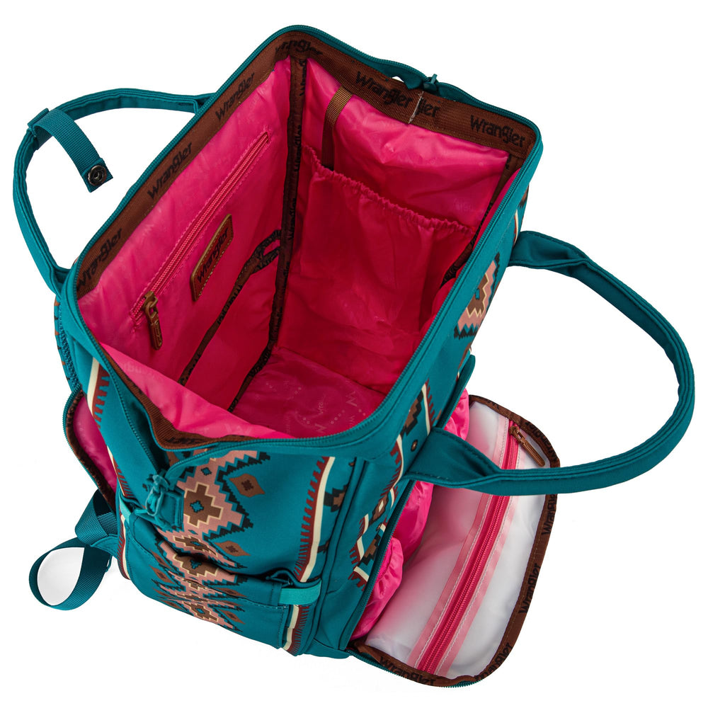 Montana West Wrangler Callie diaper bag stroller straps—easy attachment for quick outings.
