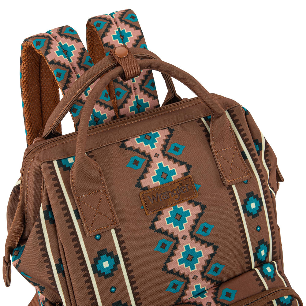 Montana West Wrangler Callie diaper bag stroller-straps for easy on-the-go transitions.