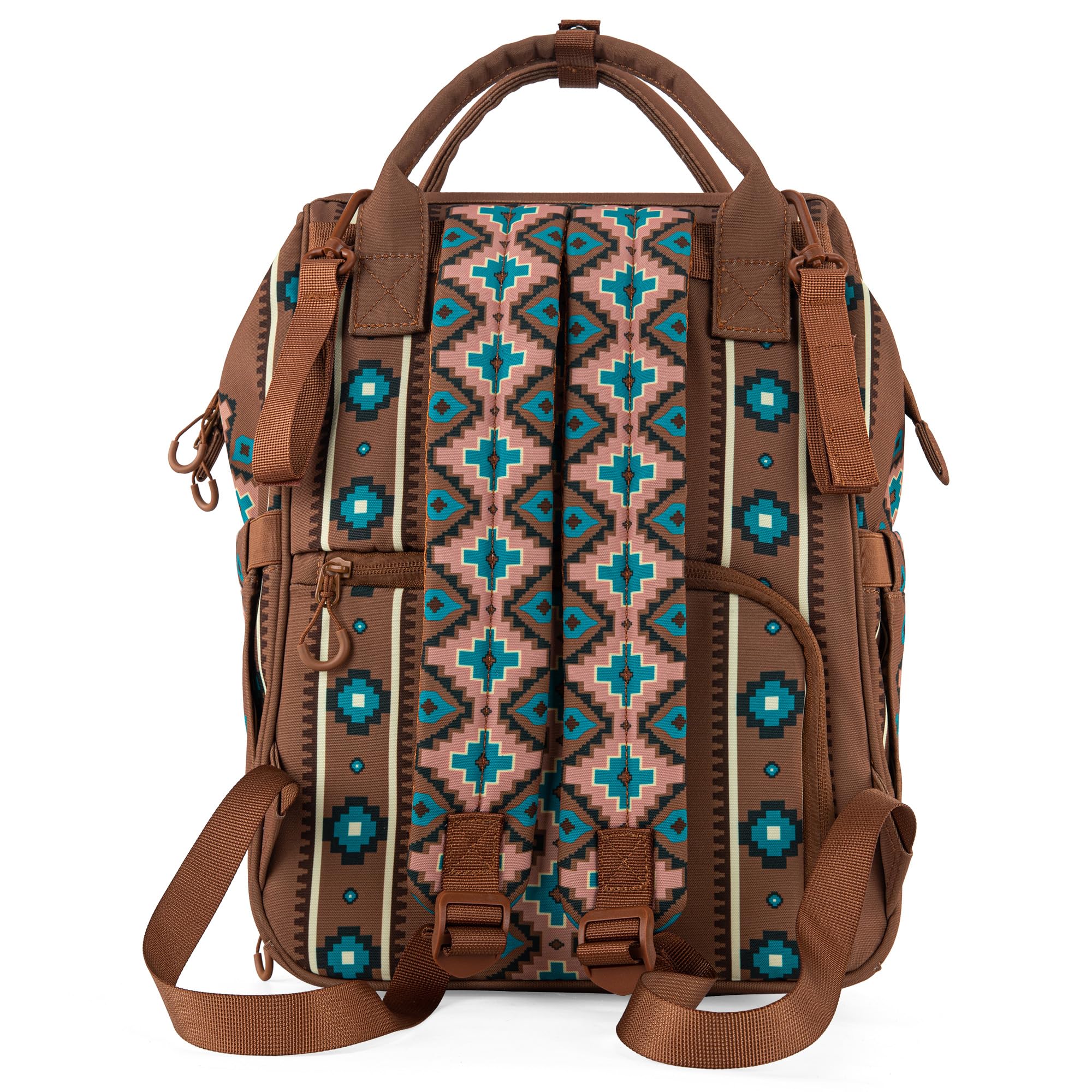 Montana West Wrangler Callie diaper bag tissue pocket and key ring.