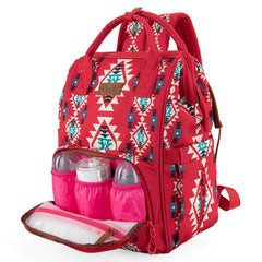 Montana West Wrangler Callie diaper bag waterproof compartment protects essentials