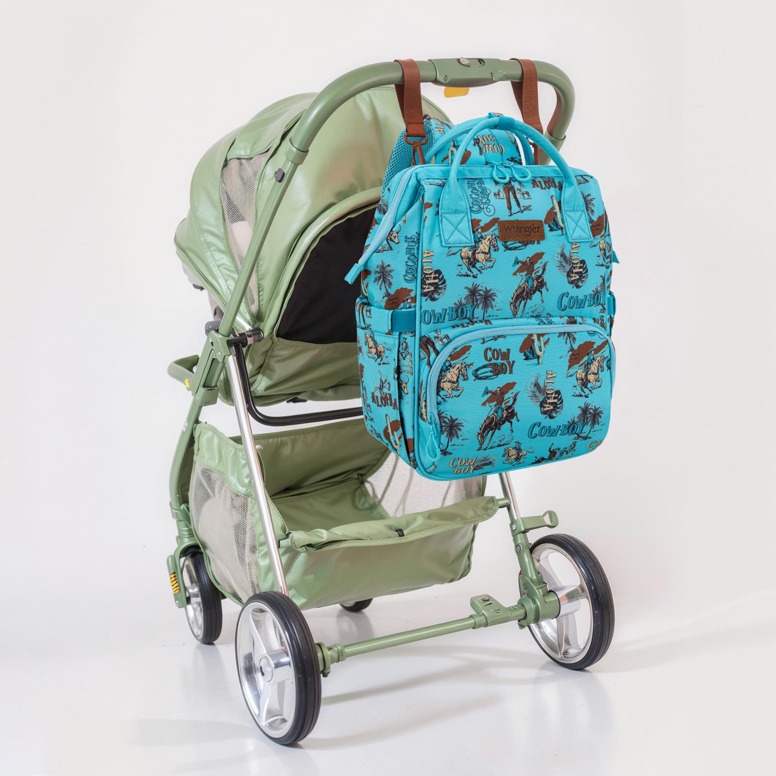 Montana West Wrangler Callie diaper travel-use ready for on-the-go trips