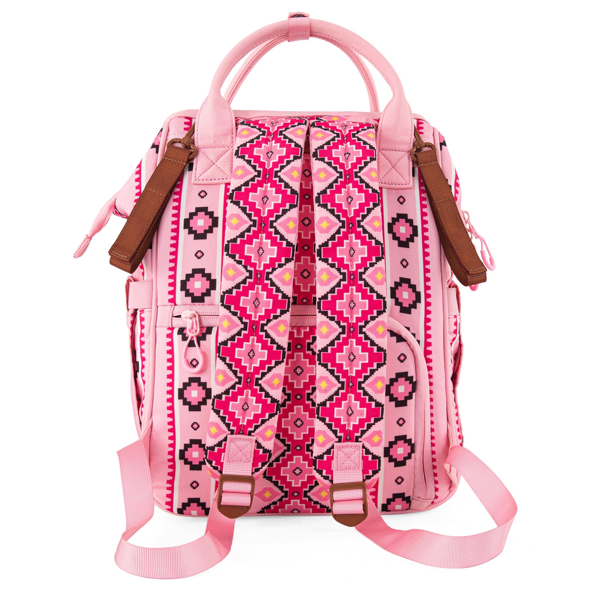 Montana West Wrangler diaper bag adjustable padded straps for comfortable wear.