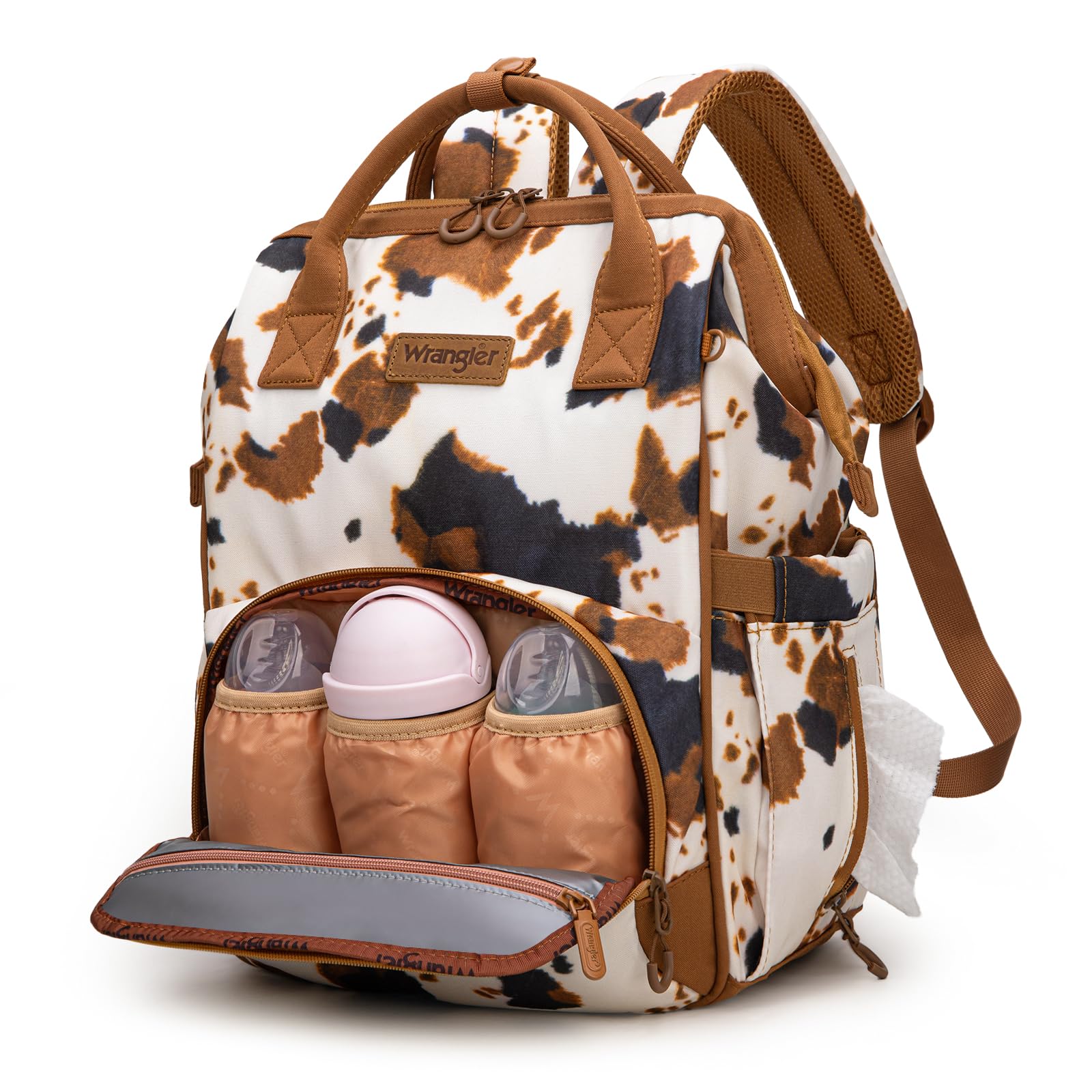 Montana West Wrangler Diaper Bag Waterproof Changing Pad emphasizes quick, comfortable changes anywhere