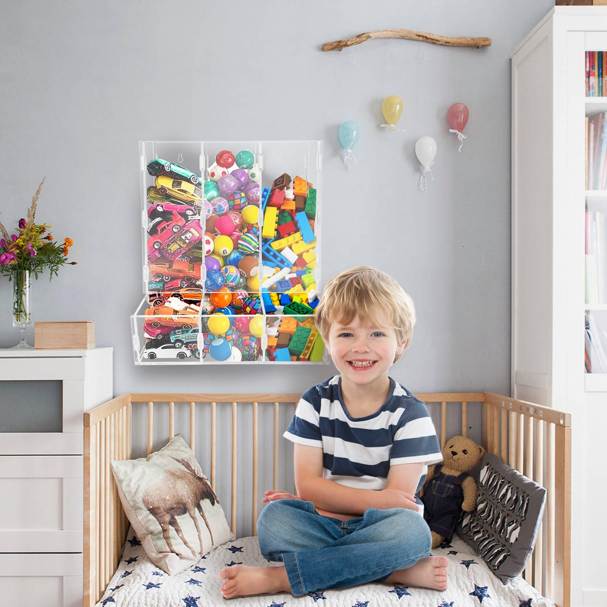 Montex crystal-clear acrylic material combines durability with modern style.