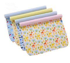Monvecle 4pc changing pad pack shown in compact setup for easy on-the-go diaper changes.