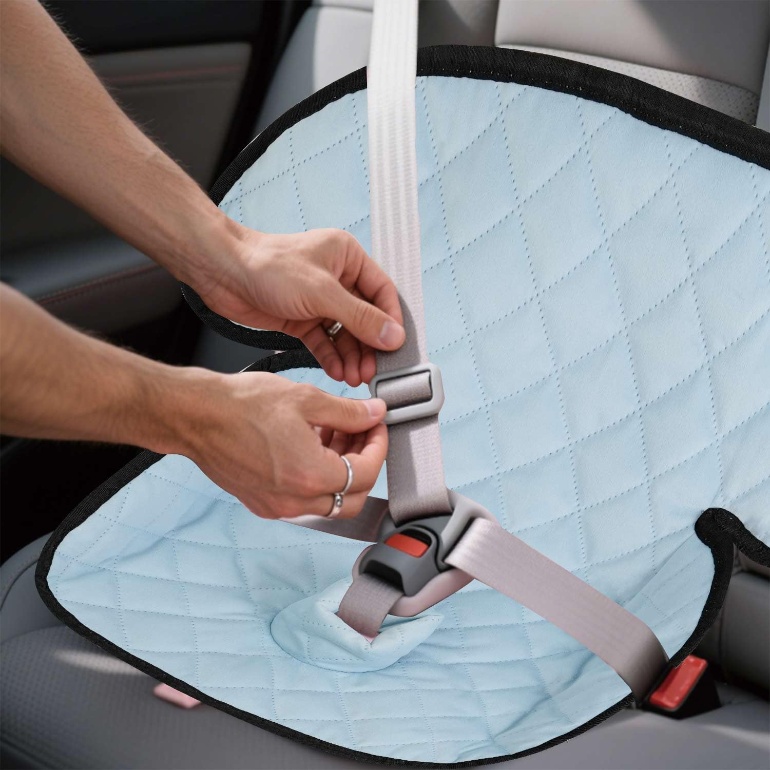 MOOB universal fit with belt compatibility for car seats and strollers