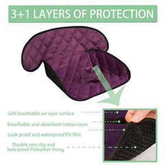 MOOB waterproof layer detail highlights leak-proof protection for diaper leaks