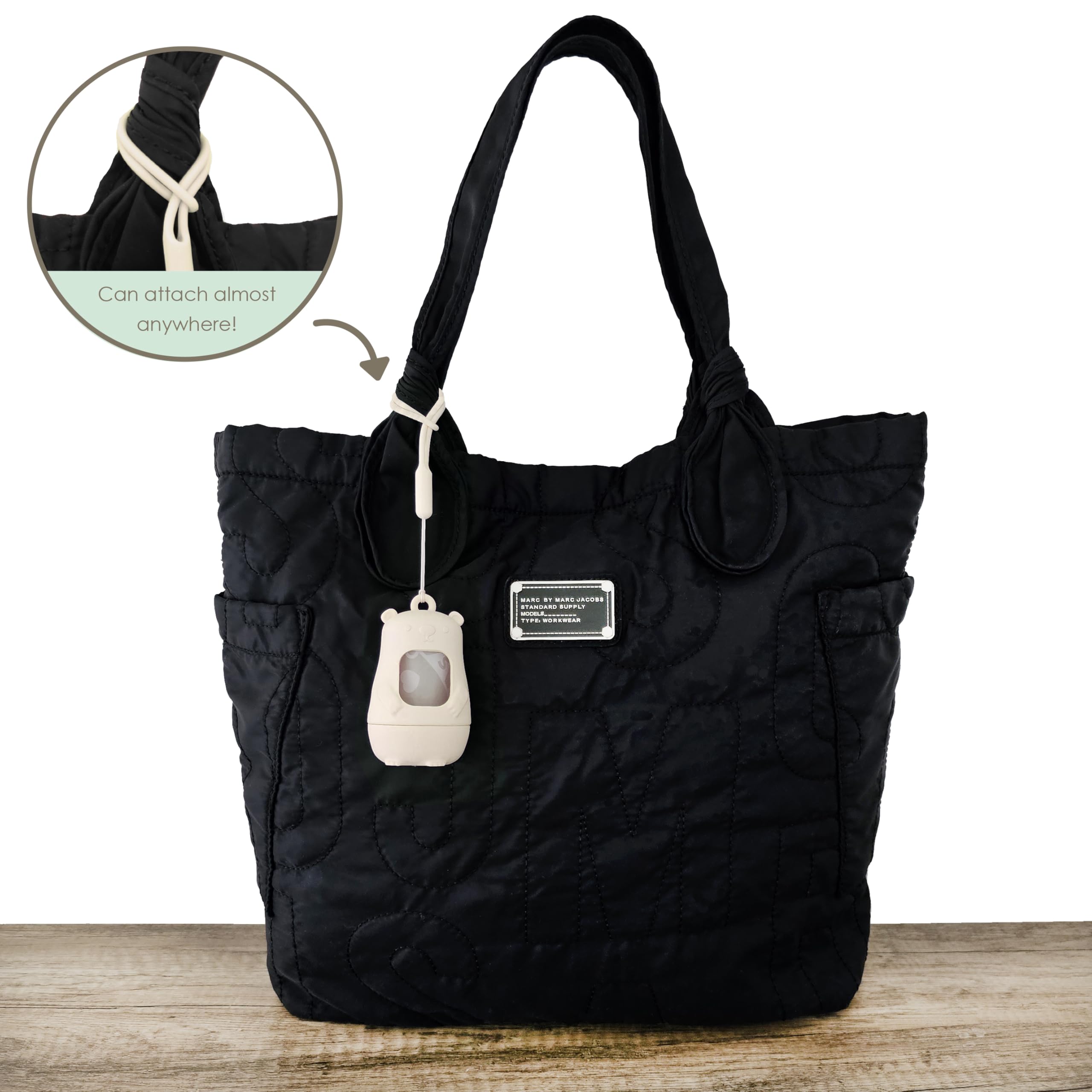 Moodie bags with serrated edges for easy, clean tearing