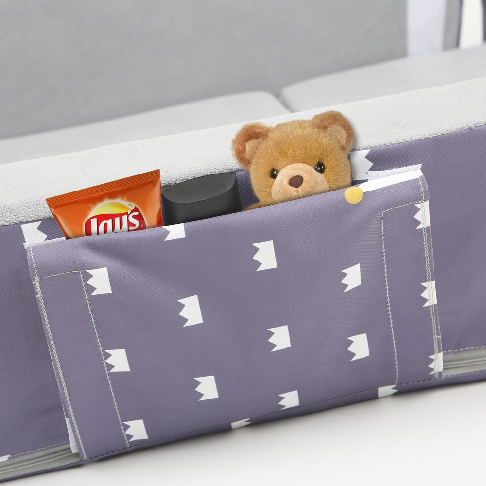 Mooedcoe foldable bed dimensions show folded vs unfolded size.