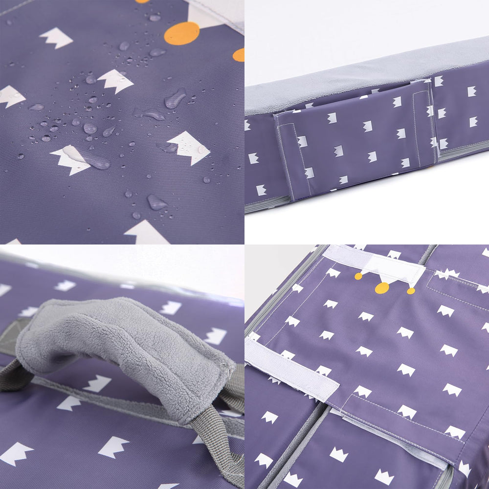 Mooedcoe bed uses Oxford fabric and velvet lining for comfort.