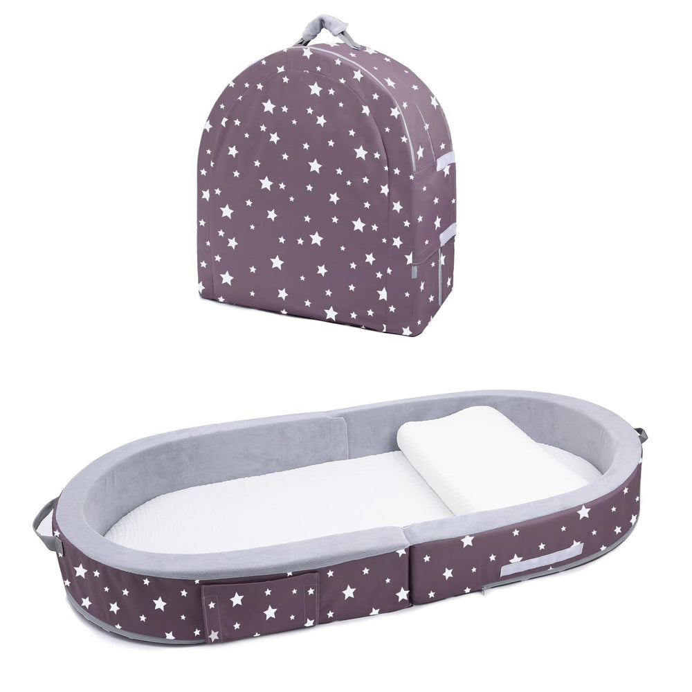Mooedcoe unfolded dimensions show roomy 54x25 inches for comfortable rest.