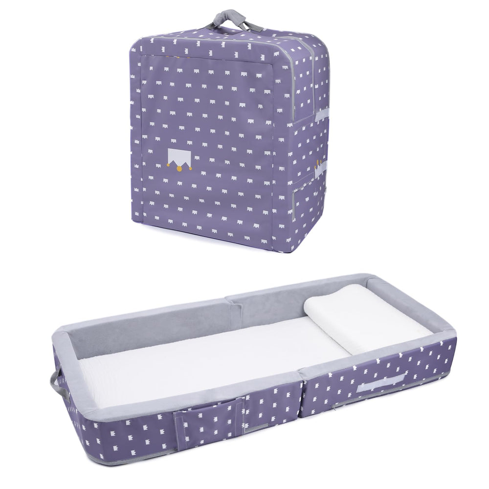 Mooedcoe travel-friendly bed ideal for grandma's house or hotel.