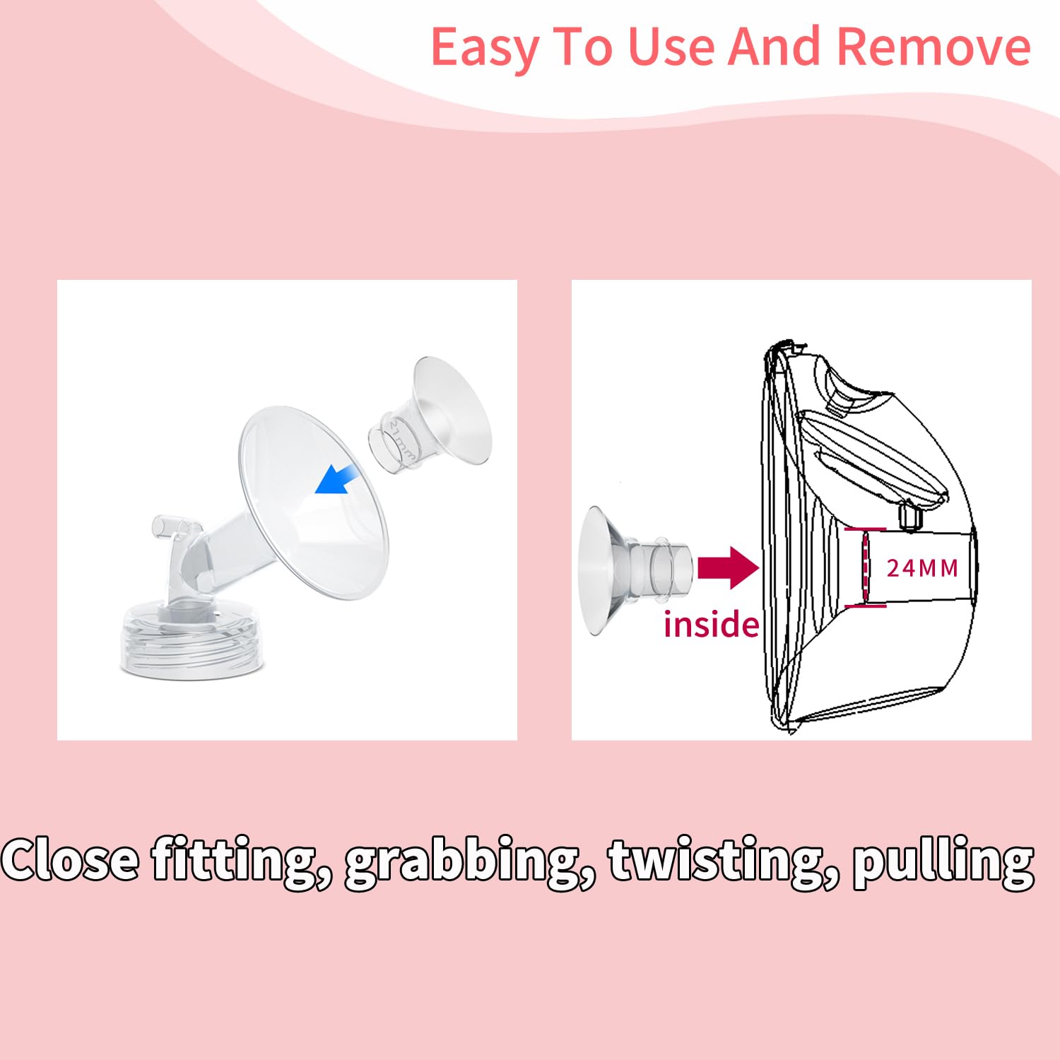 MOOMentaneous flange sizing kit easy install and removal demonstrated for quick adjustments