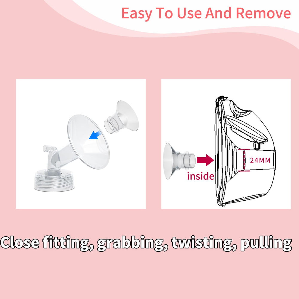 MOOMentaneous flange sizing kit easy install and removal demonstrated for quick adjustments