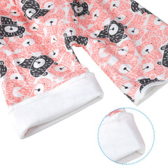 MooMoo Baby nighttime diaper pants absorbent layer helps contain leaks.