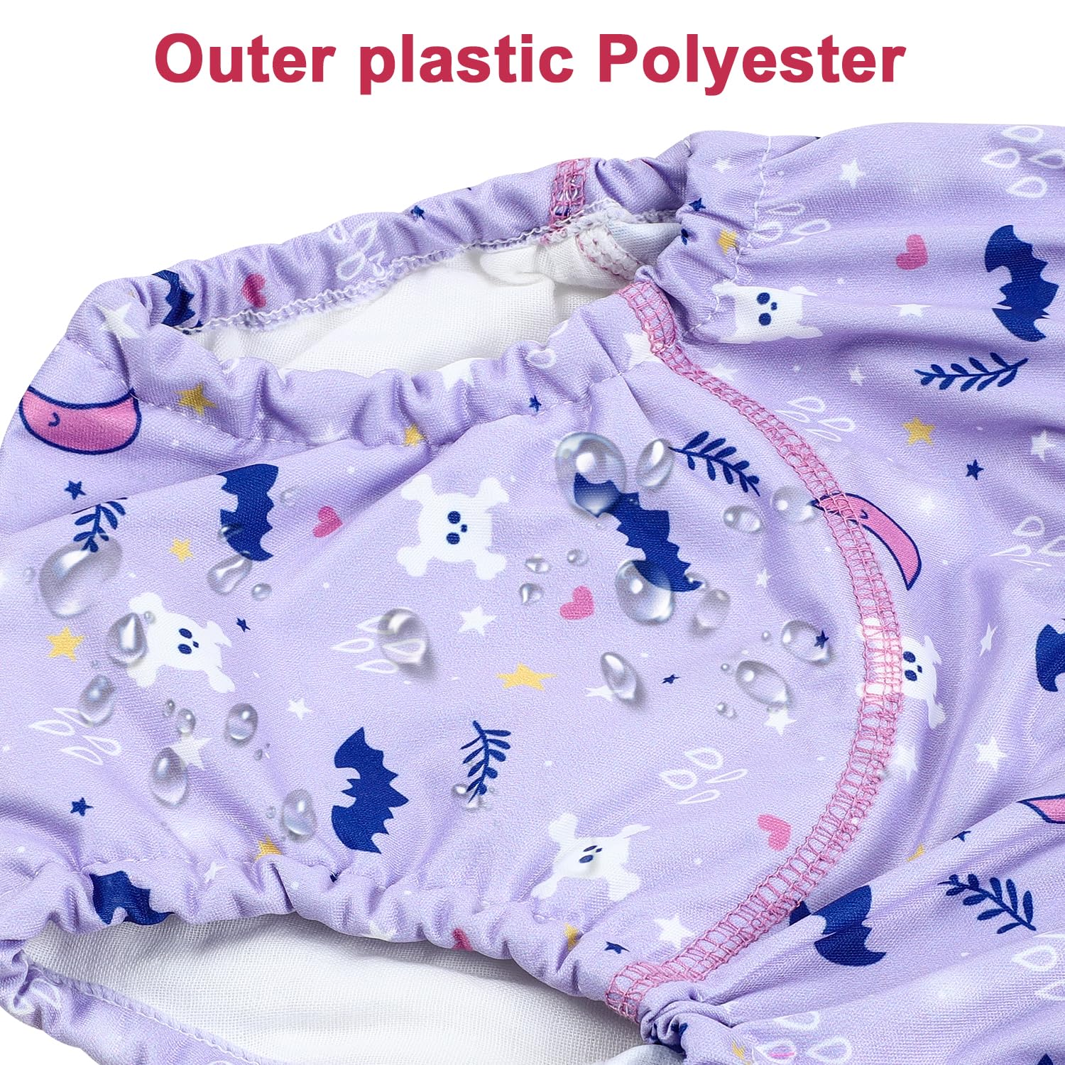 MooMoo Baby elastic waistband closeup highlights secure fit and independence during potty sessions