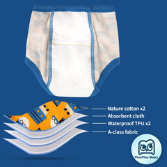 MooMoo Baby pattern closeup showing cute design for engaging toddlers