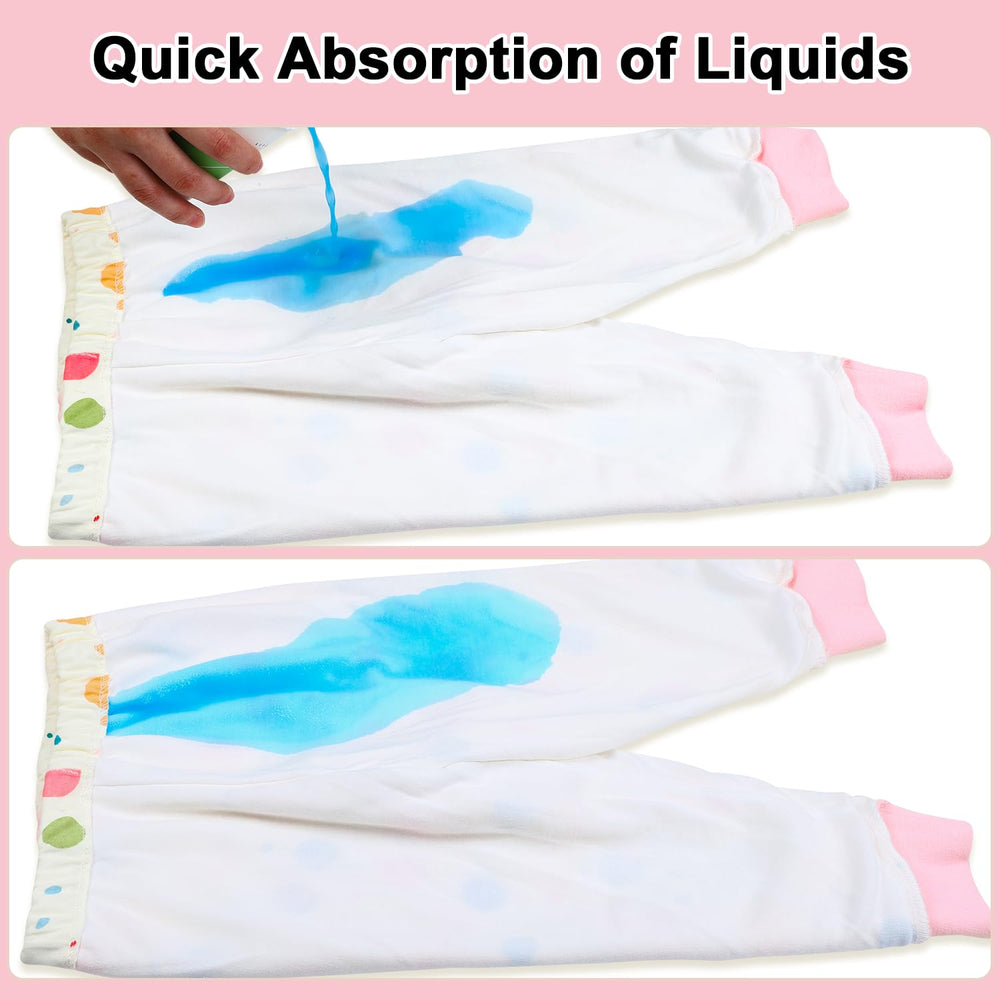 MooMoo Baby potty training pants for boys at night help prevent leaks.