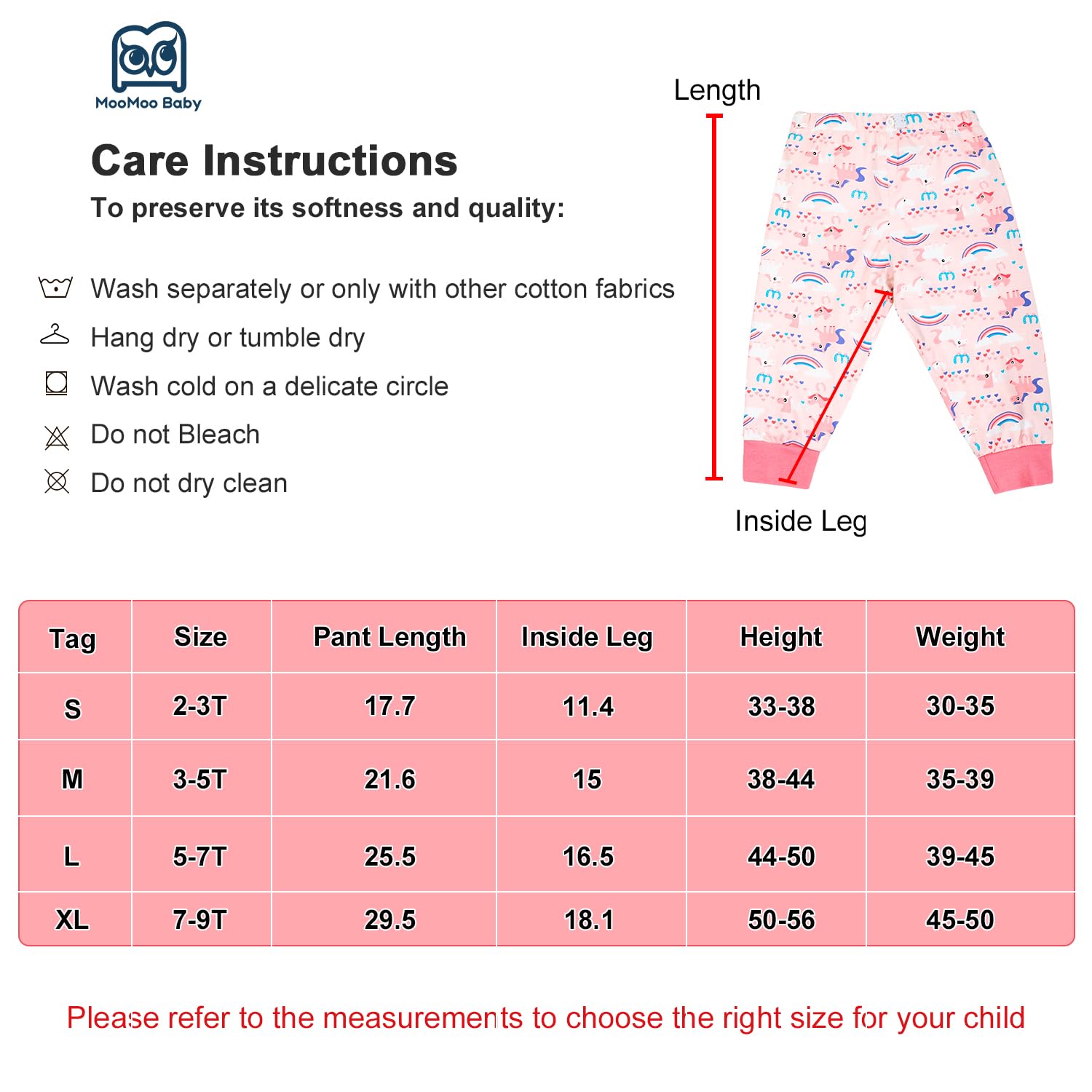 MooMoo Baby ribbed-cuffs-leak-protection helps contain accidents and reduce spills