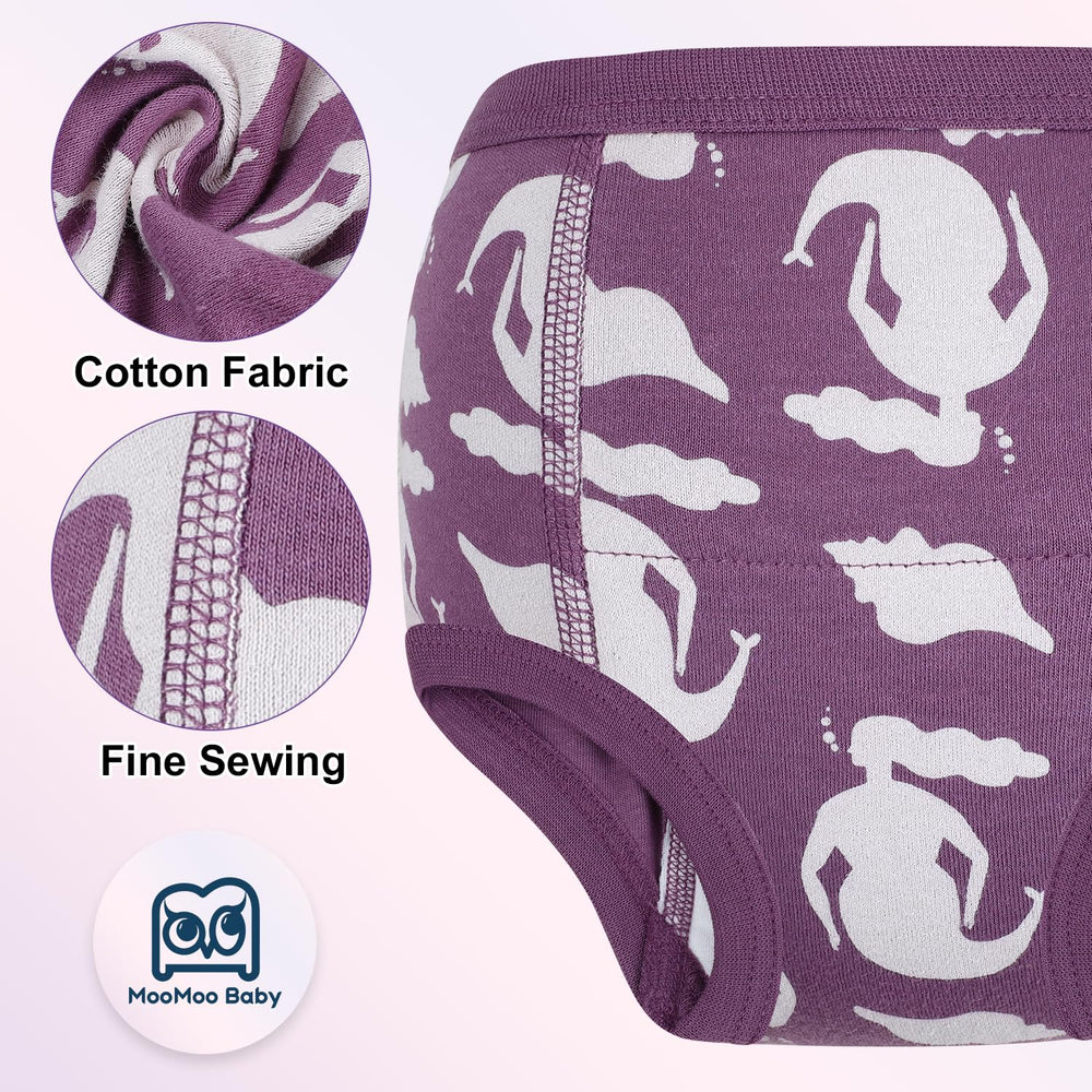 MooMoo Baby absorbent layer close-up showing multi-layer core that helps with small accidents.