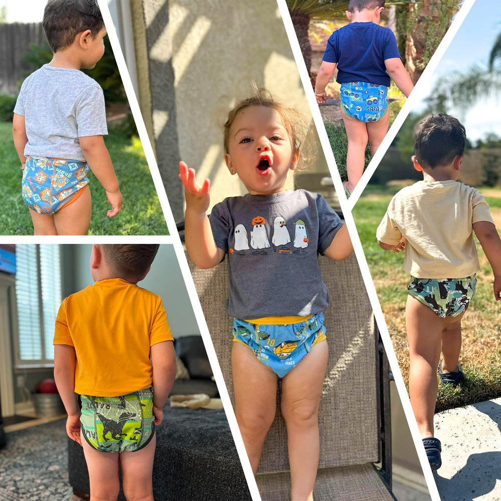 MooMoo Baby care-friendly cotton underwear safe washing on delicate cycle
