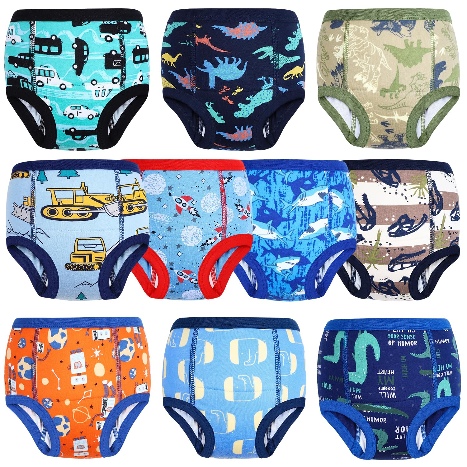 MooMoo Baby soft cotton material training underwear for sensitive skin comfort