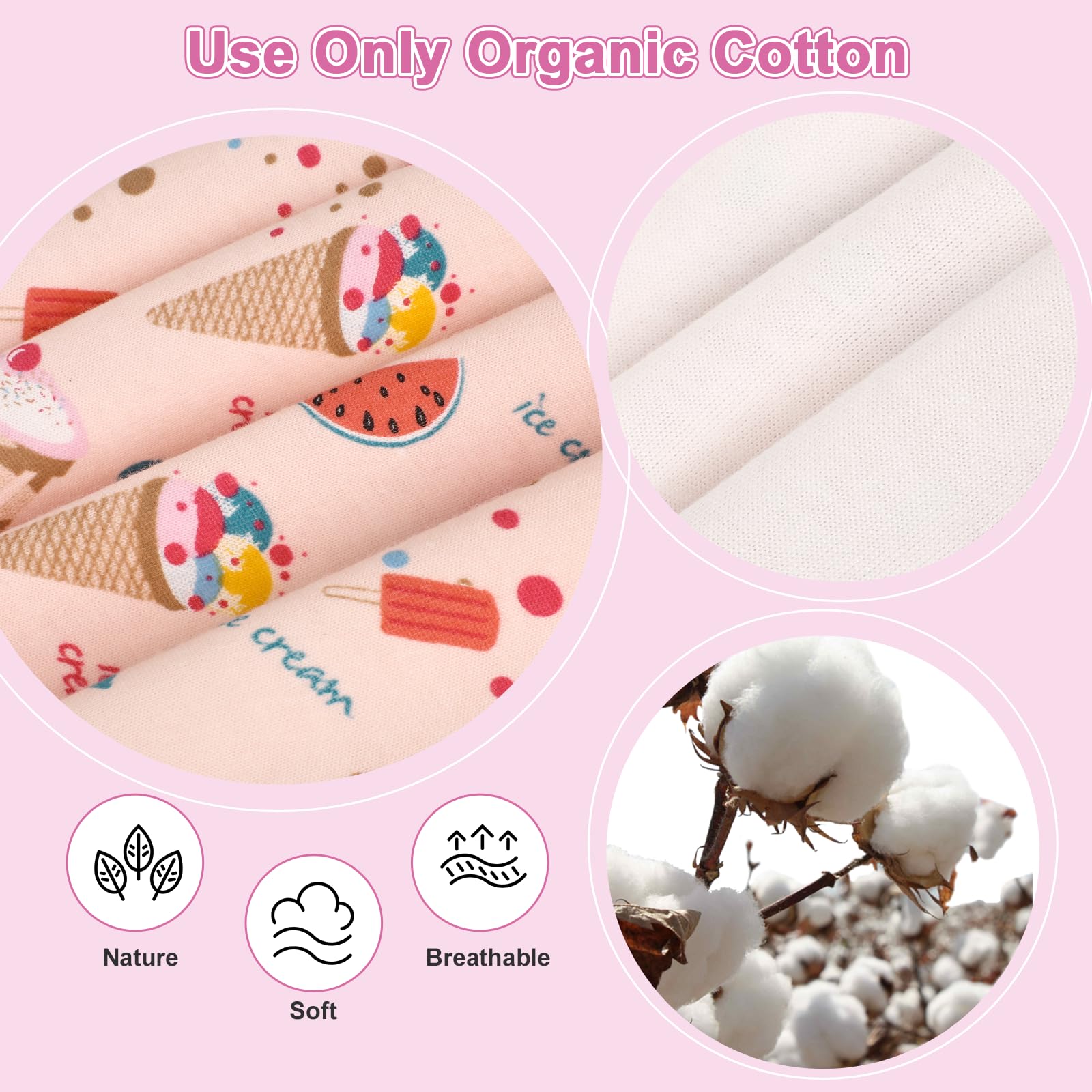 MooMoo Baby leakproof diaper pants layers cross-section highlights cotton outer TPU middle comfy inner