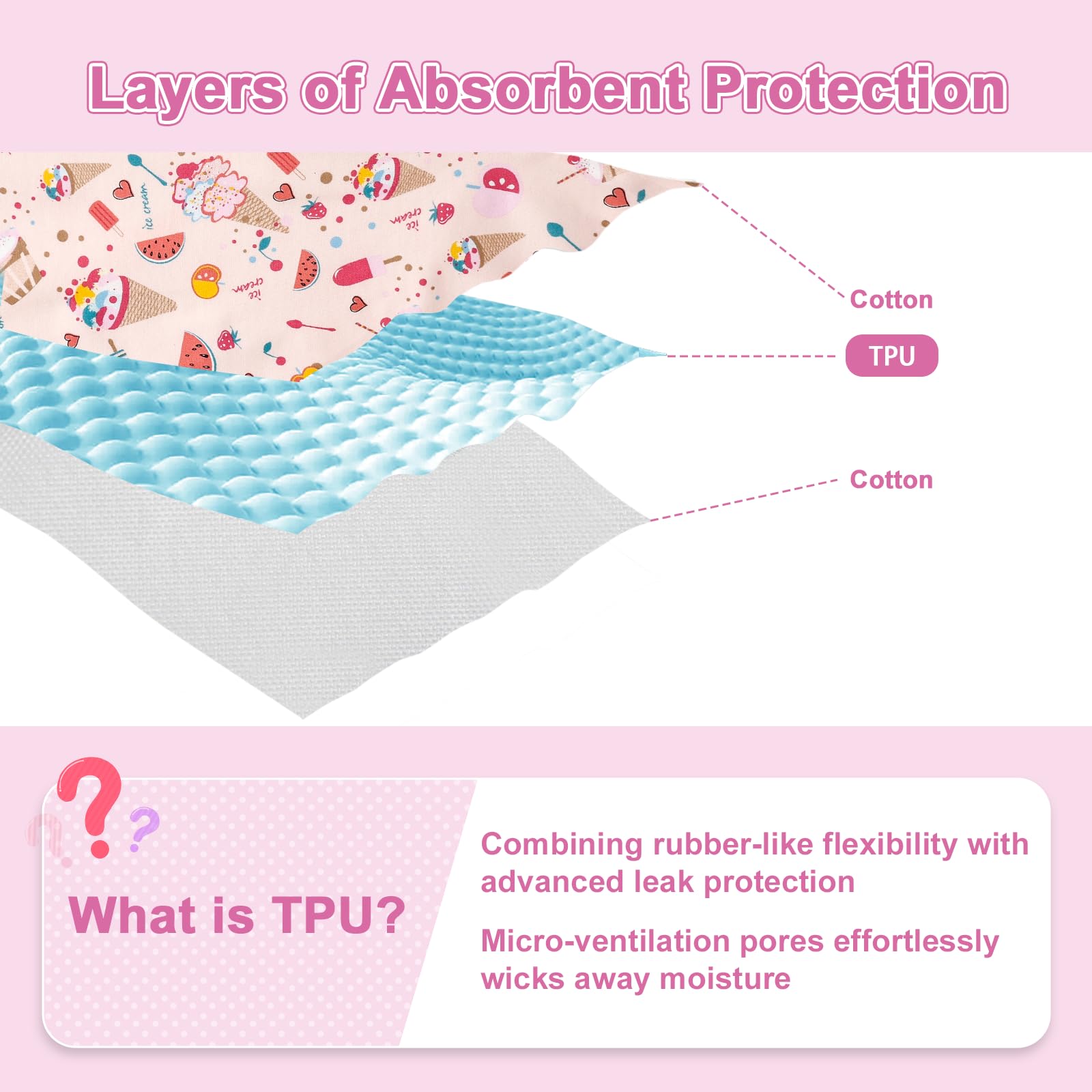 MooMoo Baby leakproof diaper pants washable and reusable emphasize easy care for busy families