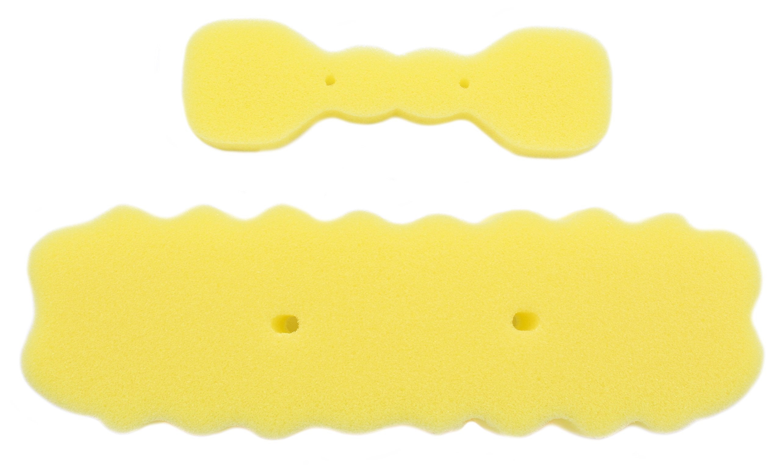 MooMoo Baby nipple sponge refills—three-pack for gentle nipple cleaning and hygiene.