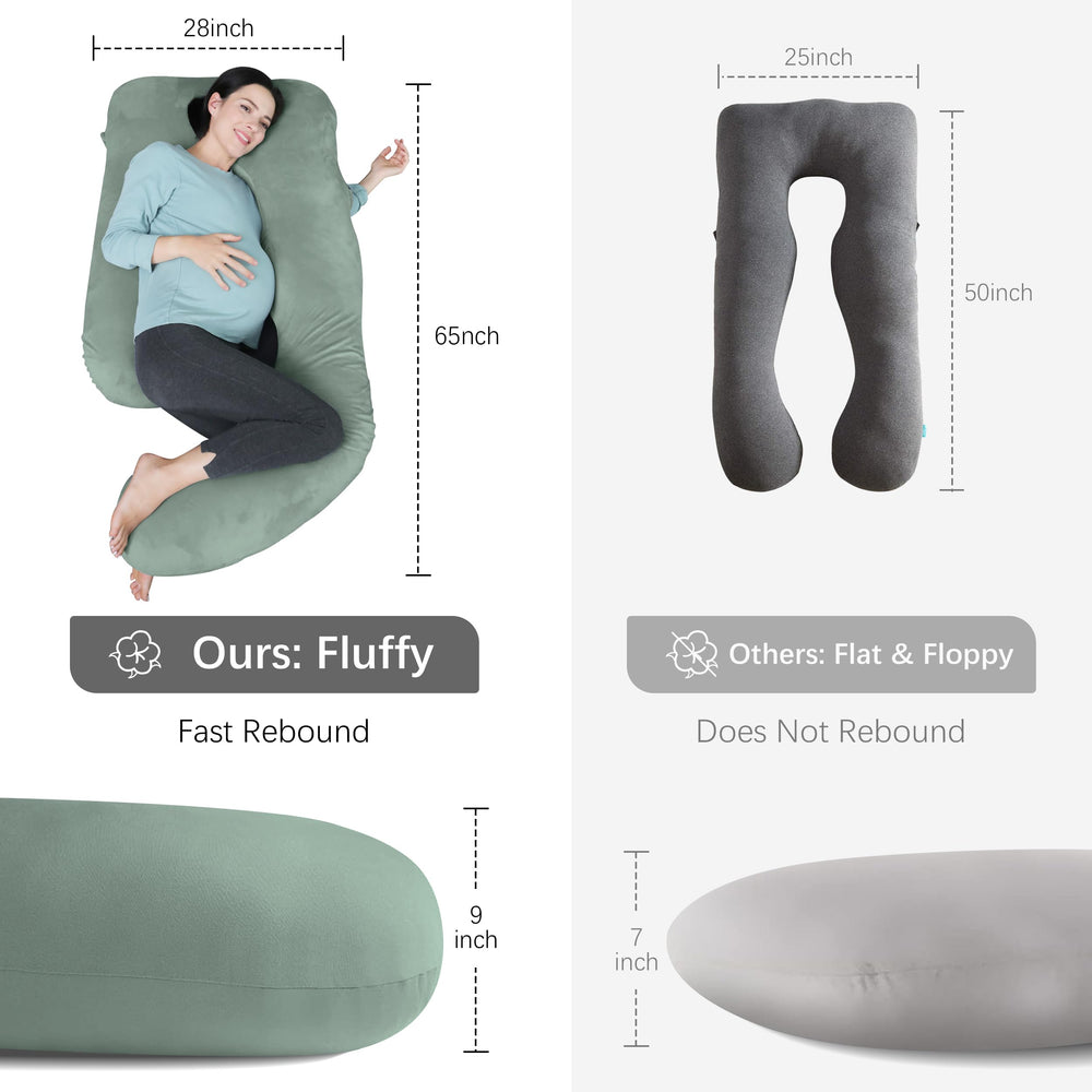 Moon Park green color adds calming, stylish bedroom vibe.