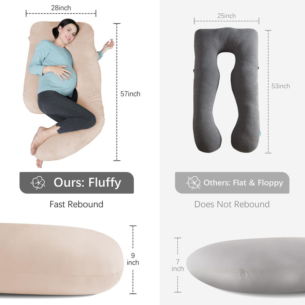 Moon Park brown pillow in a warm inviting bedroom scene