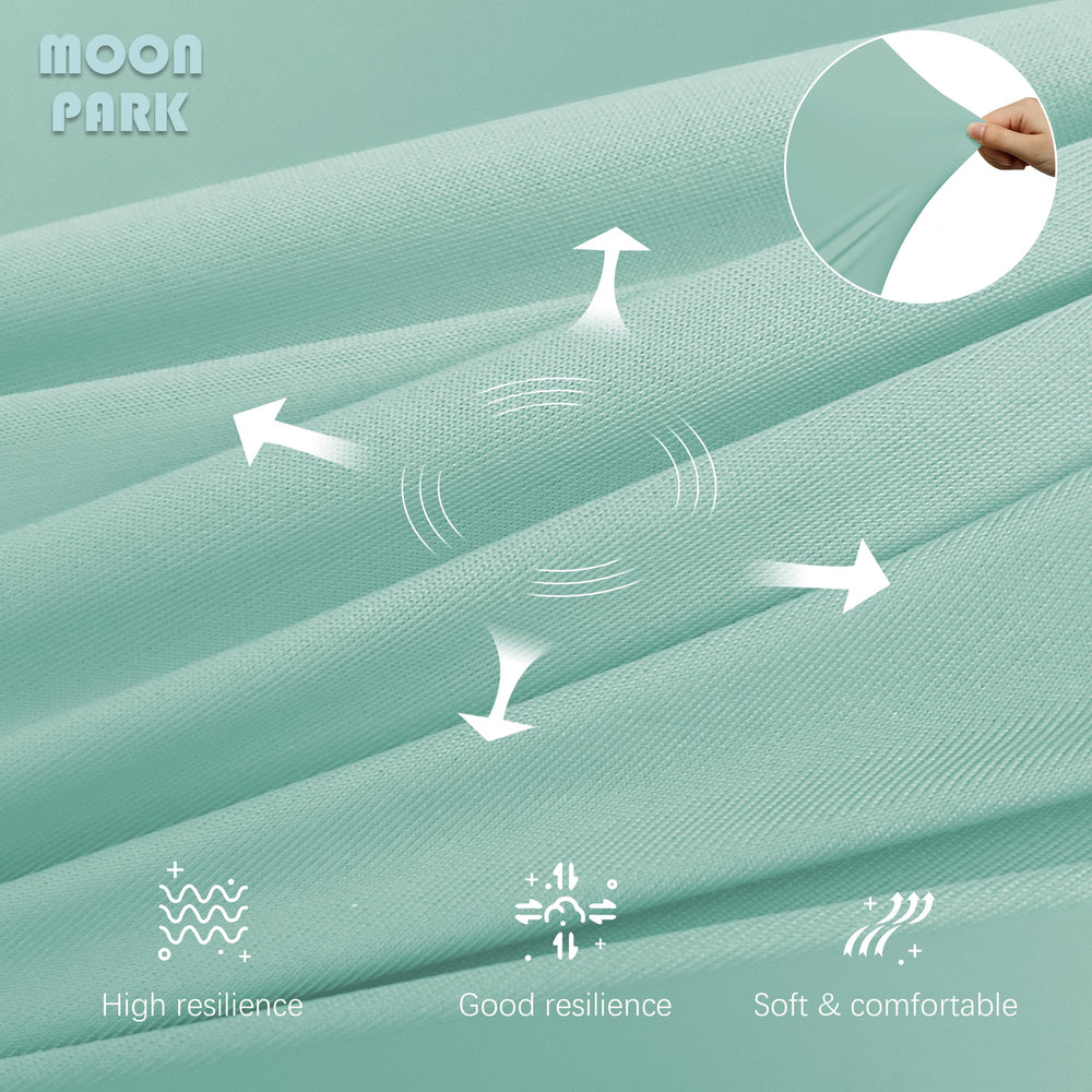 MOON PARK pillow used for belly and leg support during seating or reclining.
