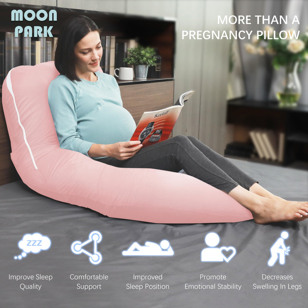 Moon Park cooling cover highlights breathable fabric for comfortable sleep.