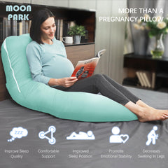 Moon Park leg-and-knee support cushions legs for reduced fatigue and improved circulation.