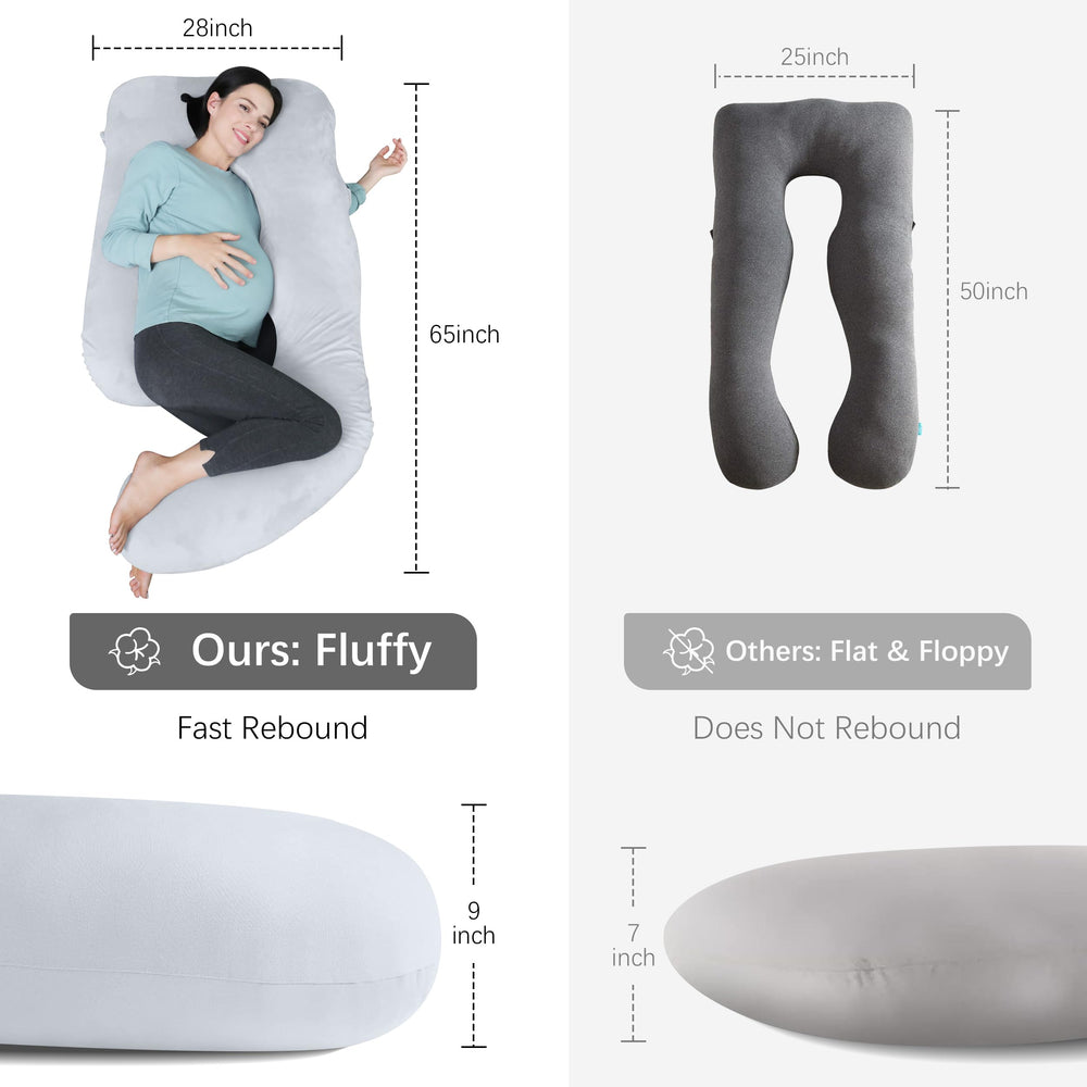 MOON PARK pillow nursing reading TV use for in-bed activities