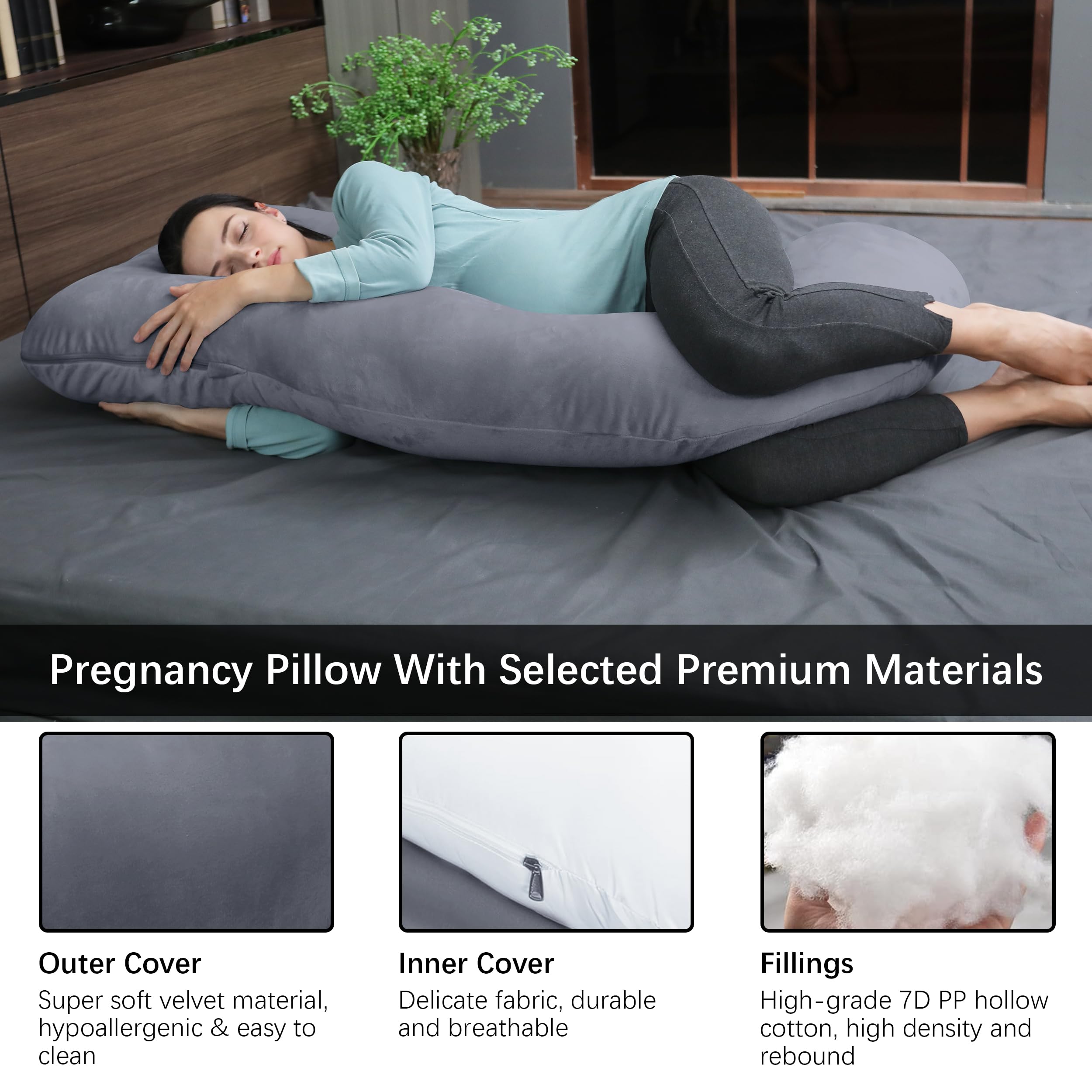 MOON PARK removable cover closeup highlights easy cleaning and care