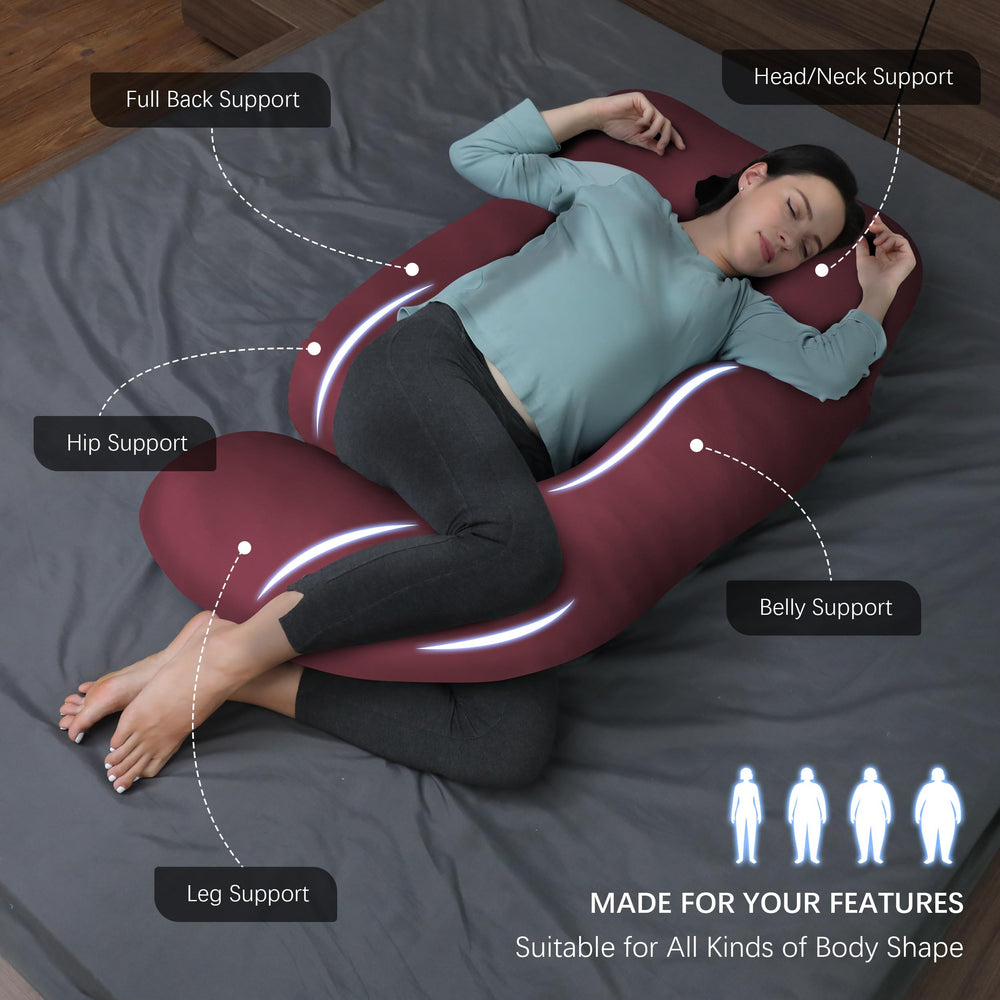 Moon Park pillow removable cover for easy cleaning and care