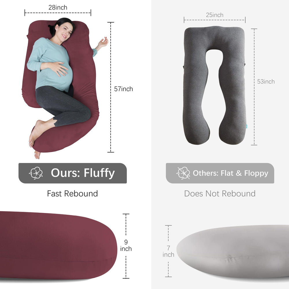 MOON PARK pregnancy pillow care guide and maintenance tips