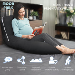 Moon Park pillow with removable cover for easy cleaning and care.