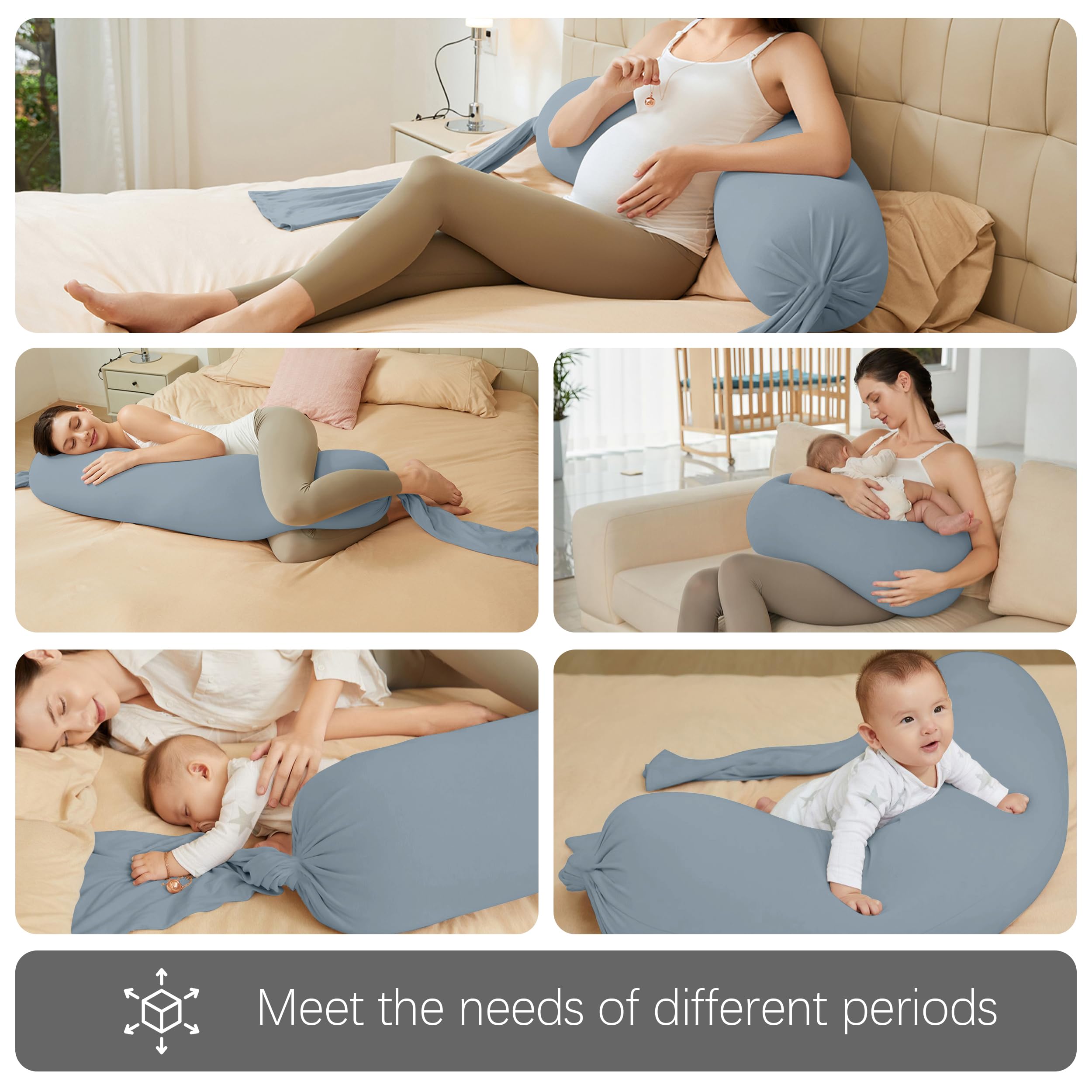 MOON PARK pillow-side sleep support aids comfortable side-sleep posture.